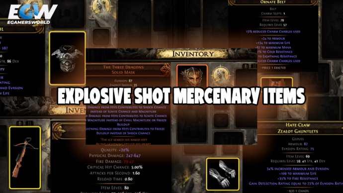 Best PoE 2 The Third Edict Mercenary Build - Explosive Shot 13