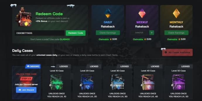Latest Clash.gg Promotional Code 