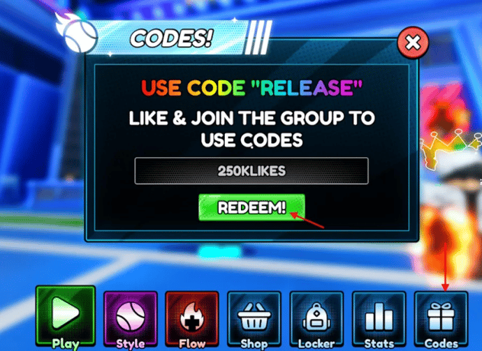 Roblox Tennis Zero Codes сентябрь 2025 2