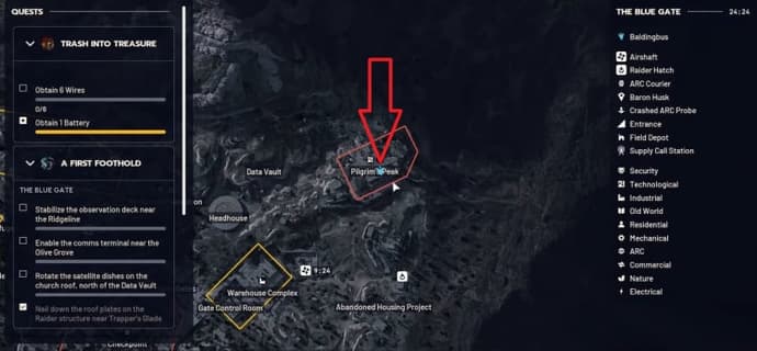 Arc Raiders: Blue Gate Keys Guide 1