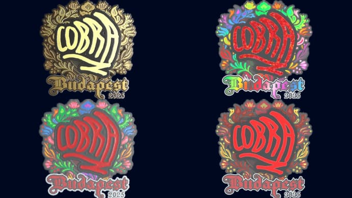 cobra SL Budapest 2025 Sticker