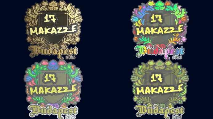 makazze SL Budapest 2025 Sticker