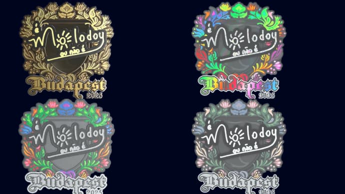 molodoy SL Budapest 2025 Sticker