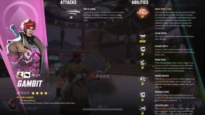 Marvel Rivals Season 5: New Hero Overview – Gambit 1