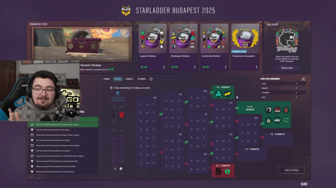 Austincs Pick'em étape 2