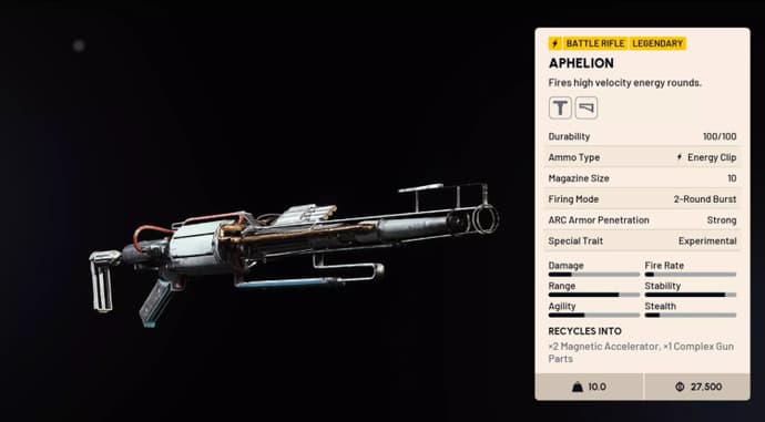 Aphelion dans ARC Raiders