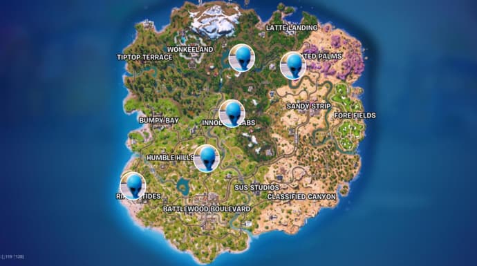 Fortnite Chapter 7 All Bosses, Their Locations and Rewards 5