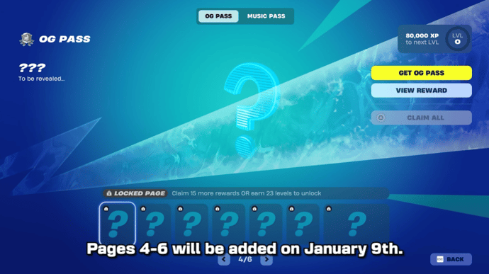 Fortnite OG Season 7 Battle Pass Overview 5