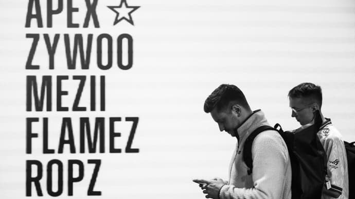 apEX and ropz at StarLadder Budapest Major 2025