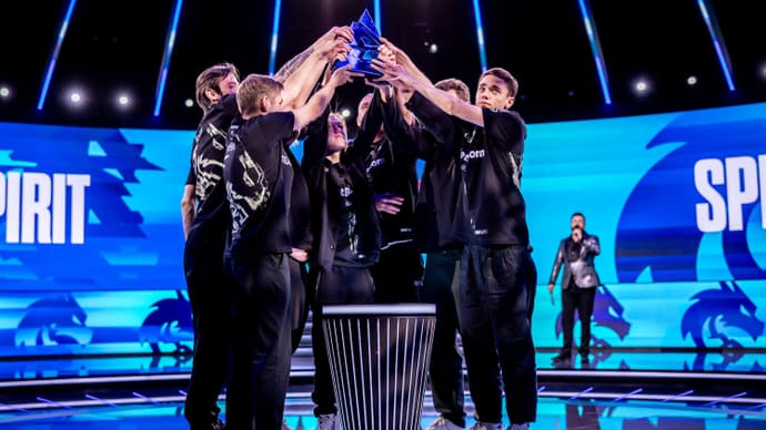 Team Spirit at BLAST Bounty Spring 2025