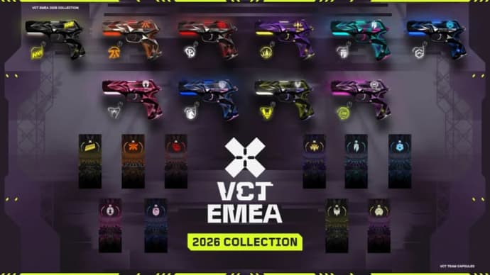Riot Games Reveals VCT 2026 Team Capsules 4