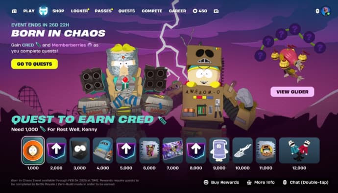 Fortnite South Park Update in Battle Royale 1