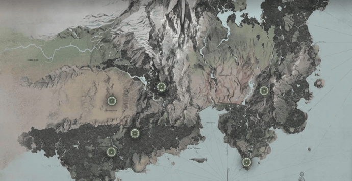 Kaikki Highguardin kartat ja tukikohdat jaksossa 1 16