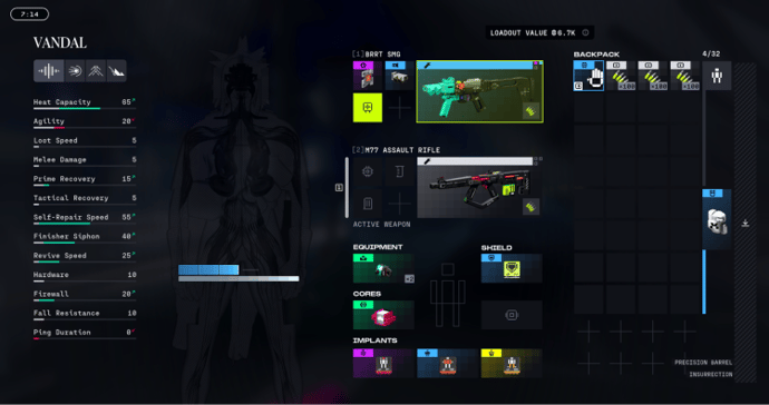 Playstyles of Runner Shells