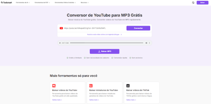 Baixar música do YouTube em 2026: guia completo para gamers e criadores. 3