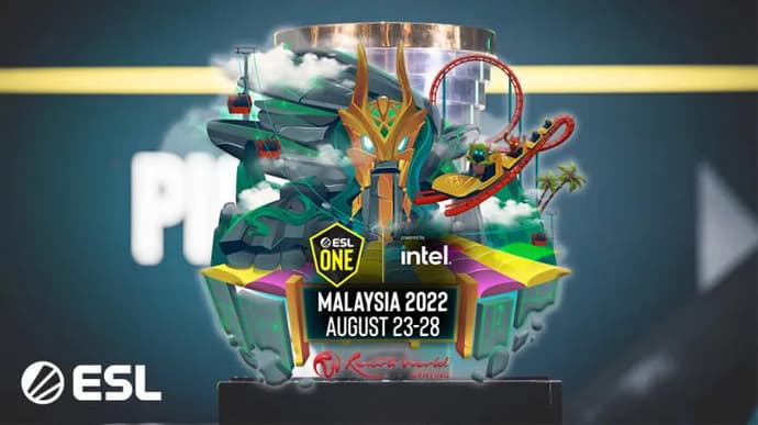 OG invité à ESL One Malaysia 2022. Photo 1