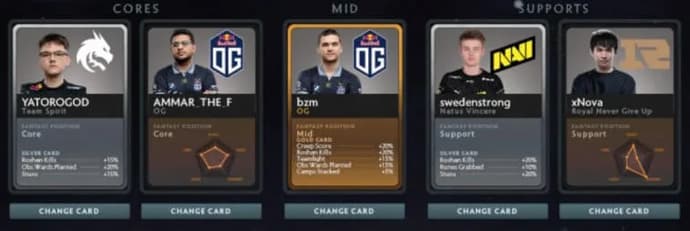 Pronóstico para todos los días de la Fantasy League desde EGamersWorld (actualizado 05.08). Photo 3