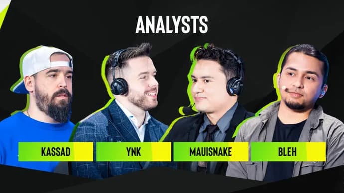 Se presenta un estudio de análisis en inglés ESL Pro League Season 16. Photo 1