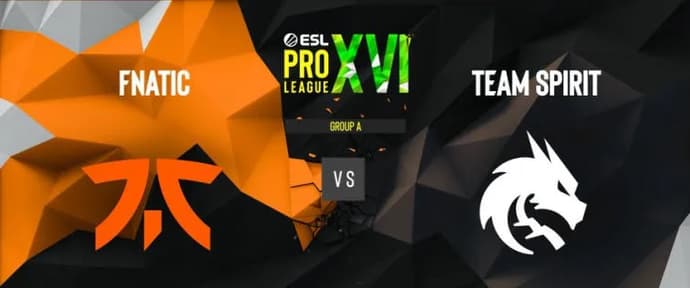 fnatic pokonuje Team Spirit w 16. sezonie ESL Pro League. Zdjęcie 1