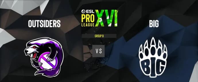 Outsiders sensationally smashes BIG at the start of ESL Pro League Season 16. Photo 1