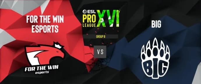 BIG bat FTW lors de la saison 16 de l'ESL Pro League. Photo 1