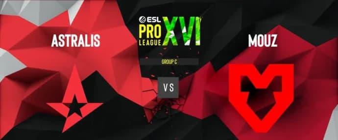 Astralis pokonuje MOUZ w fazie grupowej 16 sezonu ESL Pro League. Zdjęcie 1