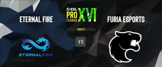 FURIA vence Eternal Fire no início da 16ª Temporada da ESL Pro League. Foto 1