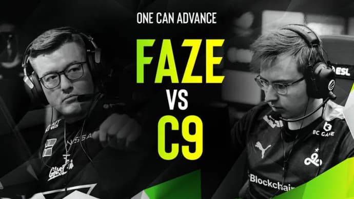 Cloud9 defeated FaZe Clan and advanced to the semi-finals of ESL Pro League Season 16. Photo 1