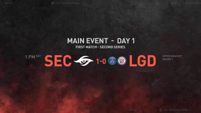 Team Secret gagne PSG.LGD à The International 2022. Photo 1