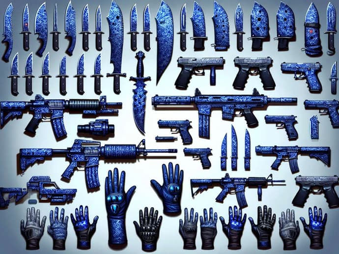 CS2 Case Hardened Blue Gem Pattern Guide CS2 Case Hardened Blue Gem Pattern Guide