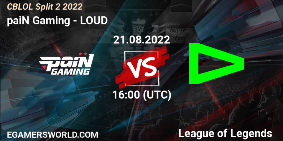 Final CBLOL 2023 2° split entre paiN e LOUD: data, horário e onde