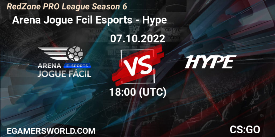 Hype - Arena Jogue Fácil Esports: CS2 (CS:GO). Upcoming Match, Stream,  Prediction, History, Results, Stats. Hype - Arena Jogue Fácil Esports.  Twitch, HLTV