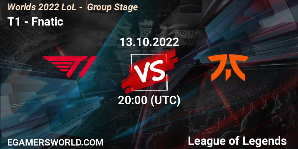 FNC vs. T1, Group Stage, 2022 World Championship