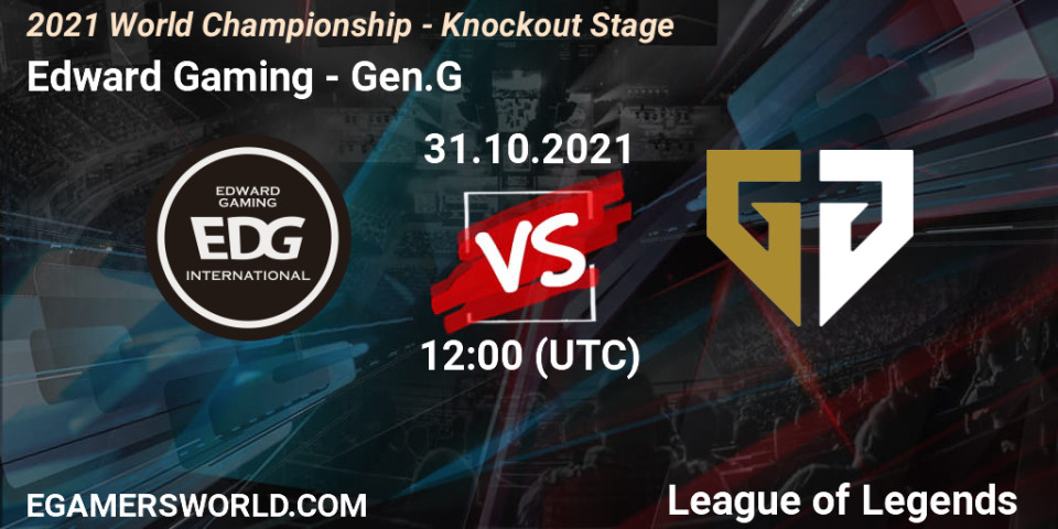 Worlds 2021: Com RNG vs EDG, veja os confrontos dos playoffs do