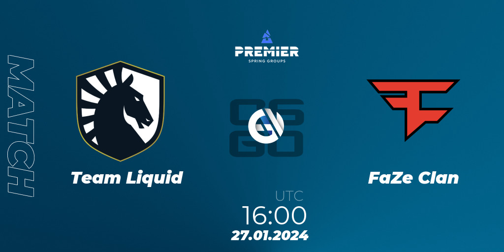 Team Liquid VS FaZe Clan Counter-Strike (CS2) Betting Tips, Stream ...