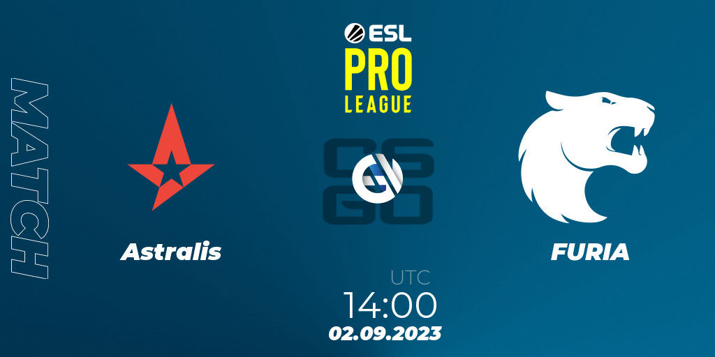 FURIA on X: Nesse sábado, às 11h da manhã 🇧🇷#FURIACS vs  🇩🇰@AstralisCS na #ESLProLeague! Nos veremos em mais um #DIADEFURIA!   / X