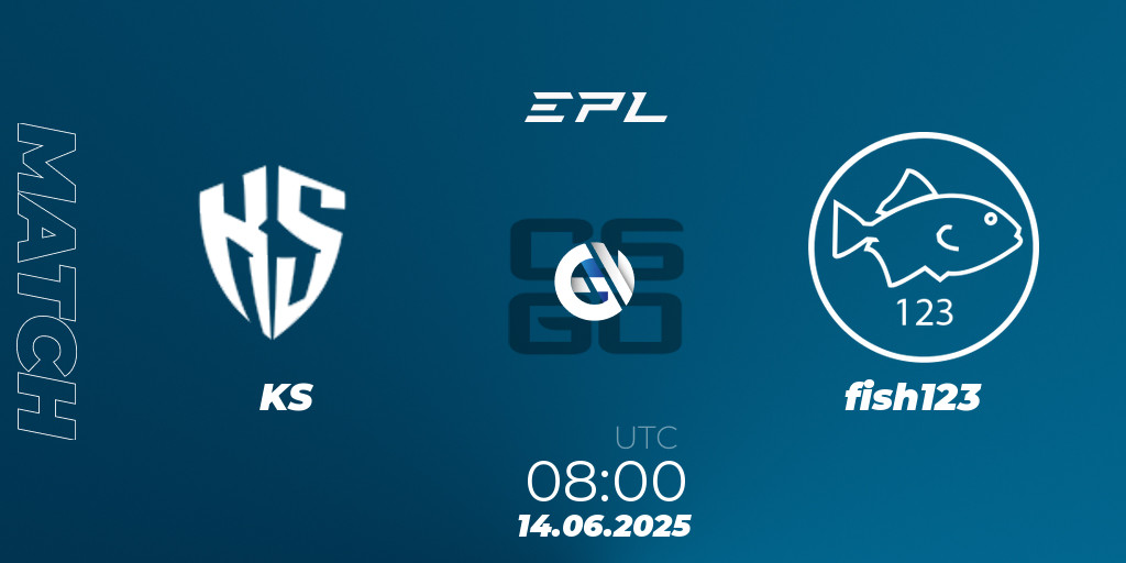 KS VS fish123: 14.06.2025 at 08:00. Counter-Strike (CS2
