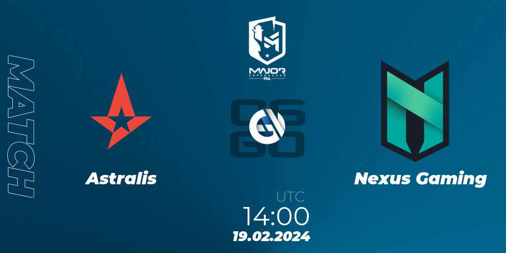 Astralis - Nexus Gaming: 19.02.24. CS2 (CS:GO) PGL CS2 Major Copenhagen ...