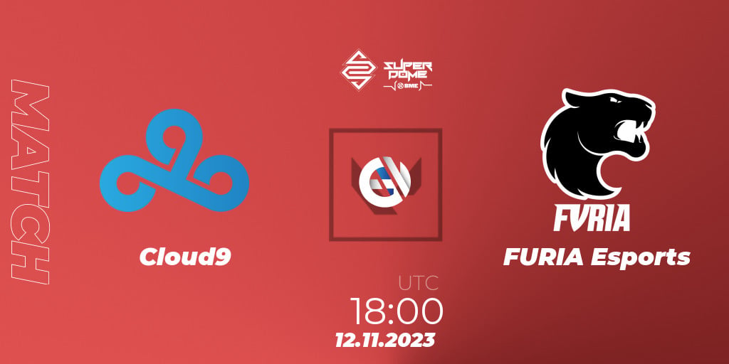 FURIA Esports vs Cloud9: Betting TIp, Match Prediction. 10.11.23. VALORANT,  Superdome 2023 - Colombia