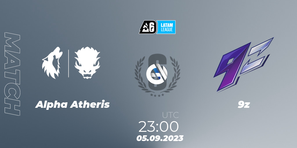 Alpha Atheris vs 9z Team, LATAM League 2023 Stage 2, September 5, R6:S