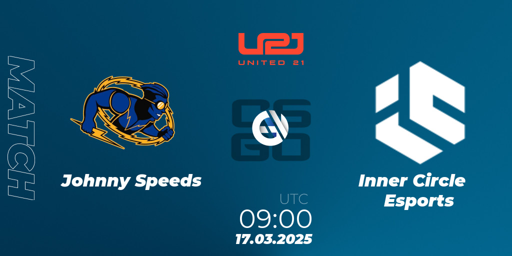 Johnny Speeds VS Inner Circle Esports: 17.03.2025 at 09:00. Counter ...