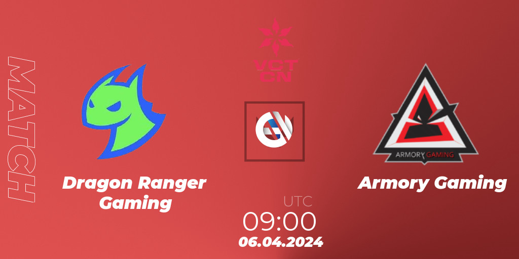 Dragon Ranger Gaming vs Armory Gaming 06.04.24. VALORANT, VALORANT