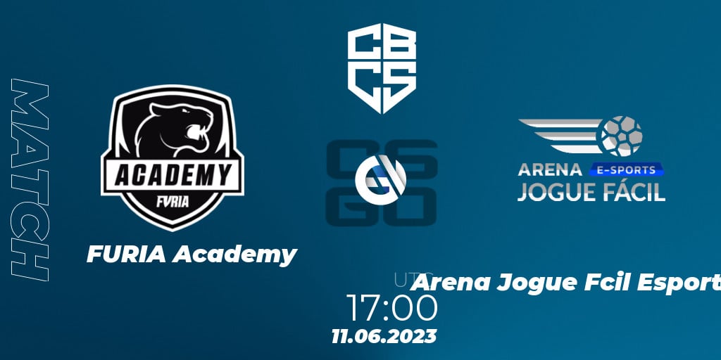 Arena Jogue Facil eSports [vs] Furia Academy