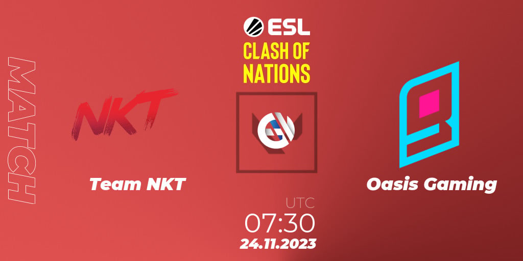 Team NKT VS Oasis Gaming VALORANT Betting Tips, Stream, LiveScore ...