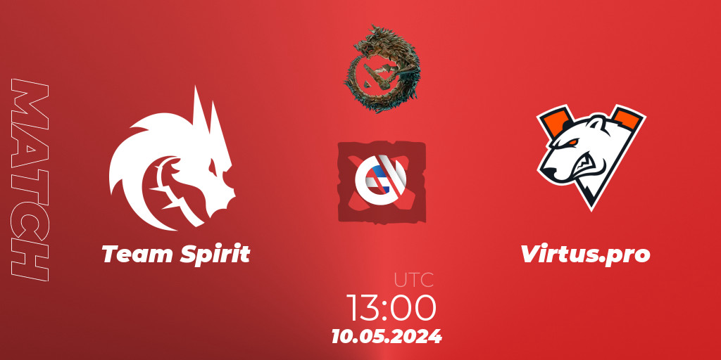 Team Spirit VS Virtus.pro Dota 2 Betting Tips, Stream, LiveScore ...