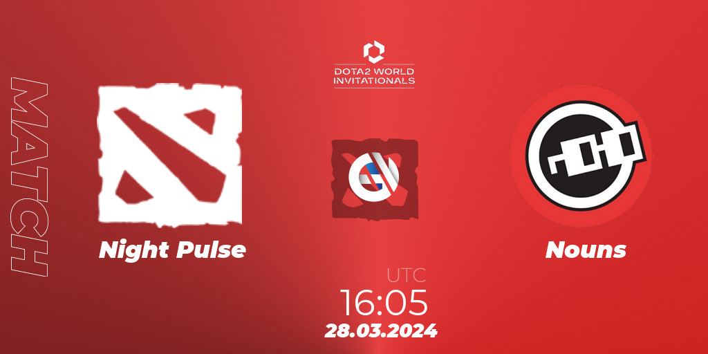 Night Pulse VS Nouns Dota 2 Betting Tips, Stream, LiveScore, Results on