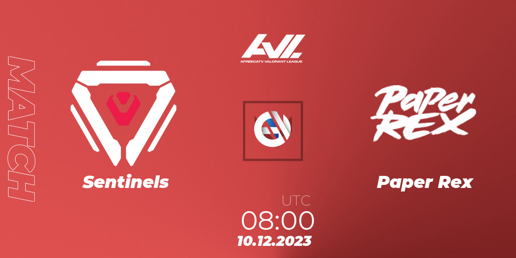 Sentinels VS Paper Rex VALORANT Betting Tips, Stream, LiveScore
