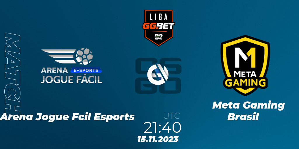 Arena Jogue Fácil Esports - Meta Gaming Brasil: 15.11.23. CS2 (CS:GO) Dust2  Brasil Liga Season 2. Prediction, Stream, LiveScore, Results. Twitch, HLTV,   - cWECMVmFl