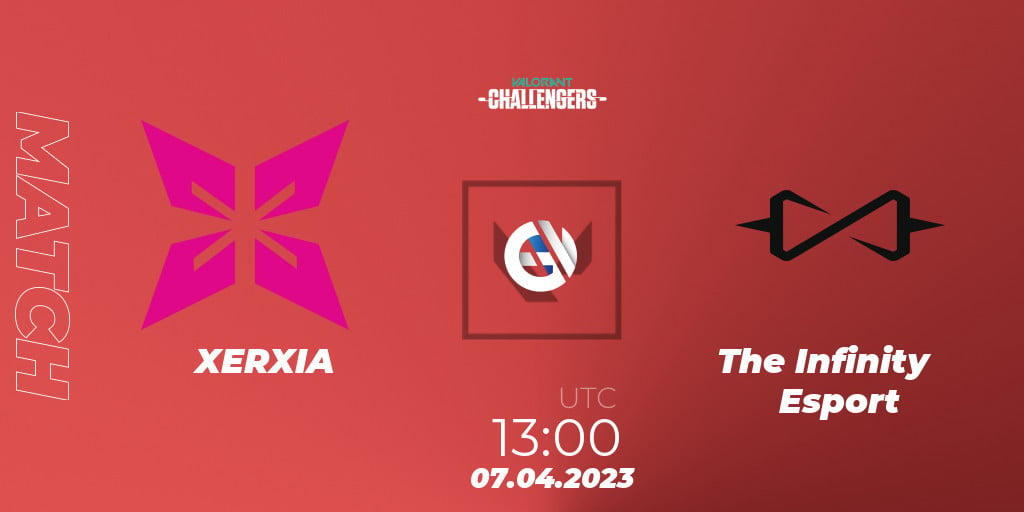 XERXIA Vs The Infinity Esport: 07.04.23. VALORANT, VALORANT Challengers ...