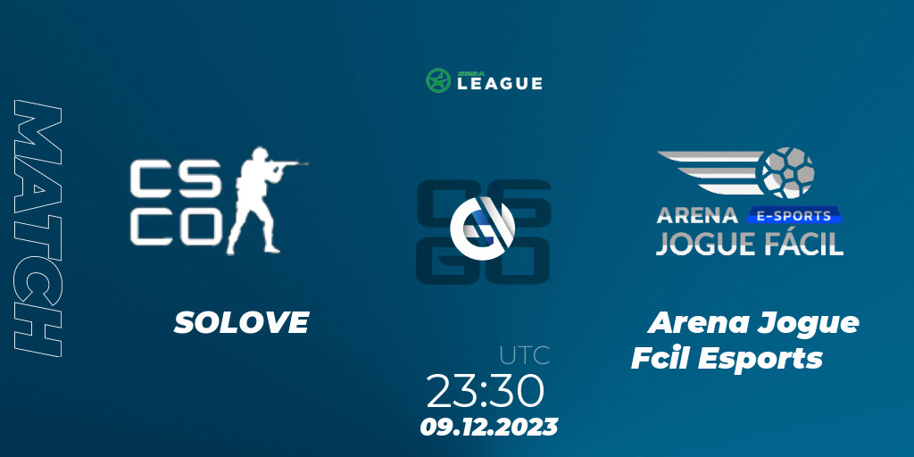 SOLOVE vs Arena Jogue Facil Esports » Predictions, Odds & Scores